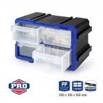 Organizador empilhvel com 4 gavetas. ref. 21109 WORKPRO