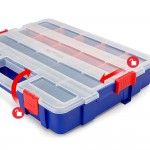 Organizador de compartimento empilhvel com tampa 18 divises. ref. 21108 WORKPRO