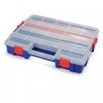 Organizador de compartimento empilhvel com tampa 18 divises. ref. 21108 WORKPRO