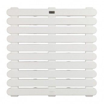 Estrado para duche in/outdoor 55x55cm branco 22945100 ref. 01443 WENKO