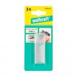 Pack 3 lminas sobresselentes para raspador 4126000 ref. 82872 WOLFCRAFT