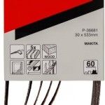 Lixas 30x533 Gr60 (5p) Ref. P-36681MAKITA