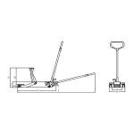 Macaco de rodas SRWH 3000 QL Ref 6201103 UNICRAFT