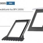 Rufo p/janela soto  78x118mm Ref EDW1000MK06 Velux