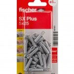 Bucha Ficher 5x25mm SX Plus (50uni) 567821