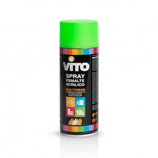 Tinta acrlica em spray fluorescente vermelho RefVITSAFVMVITO