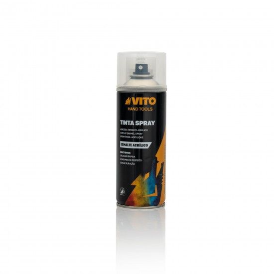 Tinta acrlica em spray - verniz transparente RefVISAVVITO