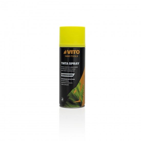 Tinta acrlica em spray - fluorescente RefVISAFAMVITO