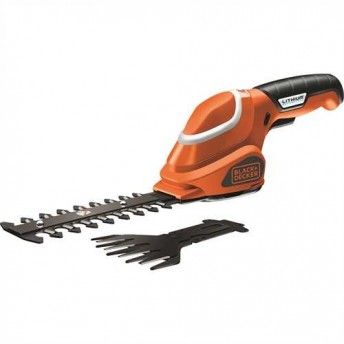 Kit com tesoura corta-relvas + corta-sebes 7V ref.GSL700 BLACK DECKER