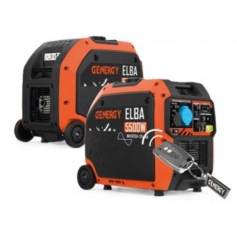 Gerador silencioso ELBA 5500W Ref.13060 GENERGY