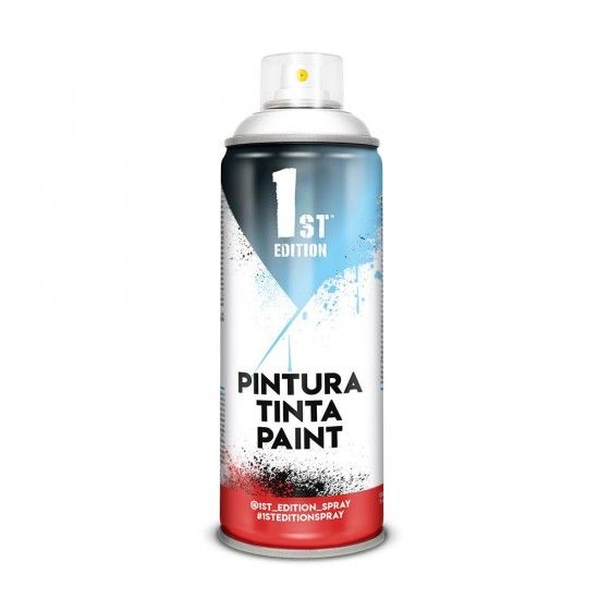 Tinta em spray 520cc / 300ml mate branco skeleton ref.640 ref. 95378 1ST EDITION