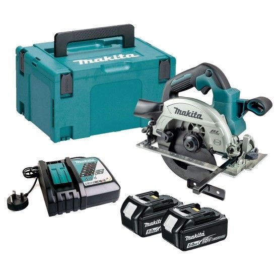 Serra circular BL 18V LXT 165mm 5Ah 2 DHS660RTJ Makita