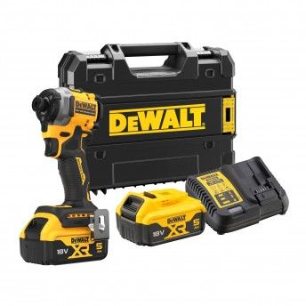 Chave impacto DCF850P2T-QW 18v 2x5.0ah Brushless DEWALT