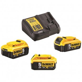 STARTER KIT 3x5.0Ah + CARREGADOR DCB115P3-QW DEWALT