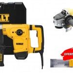 Martelo D25810K-QS + Rebarbadora DWE4056-QS + KIT PONTEIROS/CINZEIS SDSMAXSET2-QZ CPROF622 DEWALT