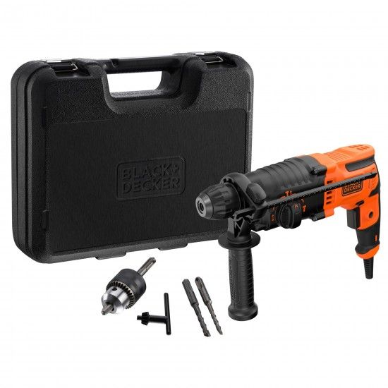 Martelo SDS-Plus 650W com mala ref.BEHS01K BLACK DECKER