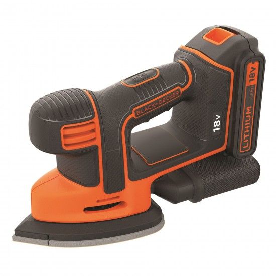 Lixadora de detalhes Mouse 18V (1.5Ah) ref.BDCDS18 BLACK DECKER