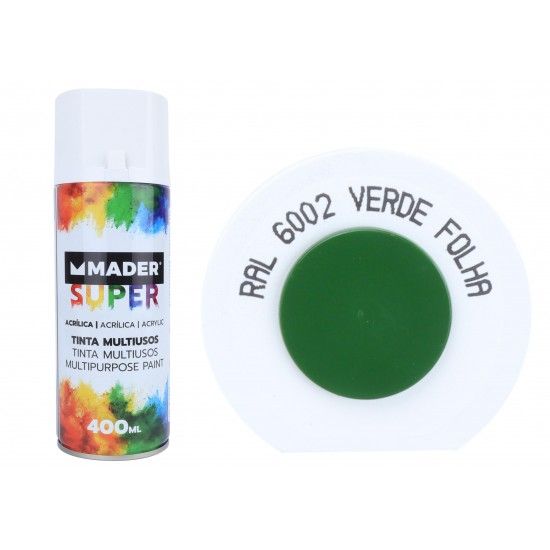 Tinta Spray, Acrlico, Ref. 6002, Verde Folha ref. 79760 MADER