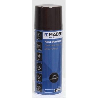 Tinta Spray Multiusos, Deep Brown, Ref. 141, 400ml ref. 79412 MADER