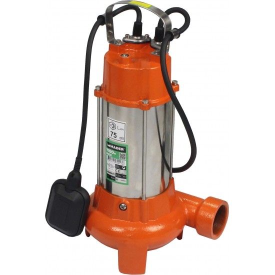 Bomba Submersvel com Triturador, guas Sujas, 1100W ref. 69047 MADER