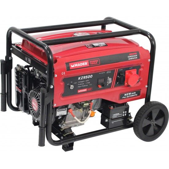 Gerador Trifsico com Rodas, 8.0Kva ref. 63607 MADER