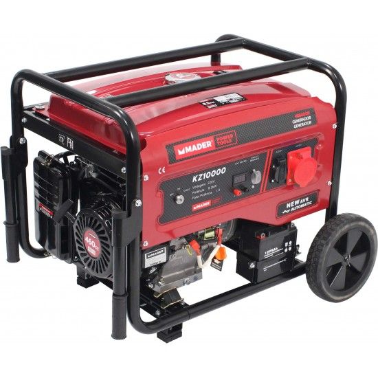 Gerador Trifsico com Rodas, 8.5Kva ref. 63608 MADER