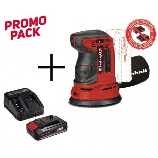 Lixadora TE-RS 18 Li-Solo [4462010] + starter kit 2.5Ah [4512097] EINHELL