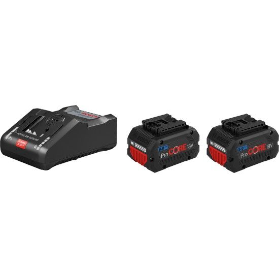 Conjunto de iniciao 2 x ProCORE18V 8.0Ah + GAL 18V-160 C ref. 1600A016GP BOSCH