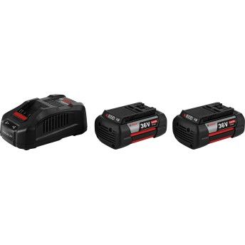 Conjunto de iniciao 2 x GBA 36V 6.0Ah + GAL 3680 CV ref. 1600A00L1U BOSCH