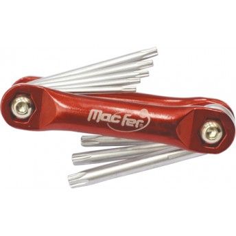 Jg. ch. "L" torx furada  MacFer HR-02 TH9~TH40 8ps ref. 037.0079 MACFER