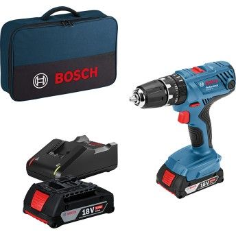 BERBEQUIM COM PERCUSSO A BATERIA GSB 18V-21 Professional ref. 0615990K41 BOSCH