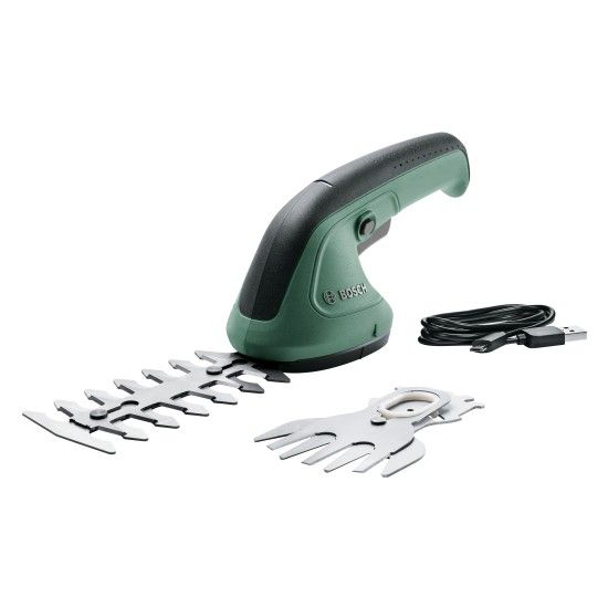 Conjunto de mini corta-sebes e tesoura de relva sem fio EasyShear ref. 0600833300 BOSCH