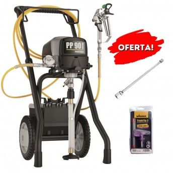 Mquina pintar PP90 HEA PLUS [WG-2401275]+ Prolongador [WG-2418839]+Bico [WG-554410] WAGNER