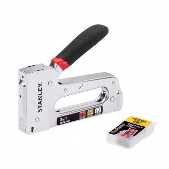 Agrafador TR120 3-EM-1 - para Agrafos , A, H, e brad - ref.STHT6-70410 STANLEY