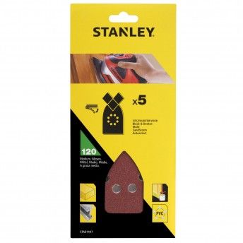 5 Folhas de lixa para Multilijadoras ref STA31447-XJ STANLEY