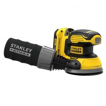 Lixadora Rotorbital V20 18V com 1 bateria de Li-Ion 2Ah ref.SFMCW220D1S-QW STANLEY