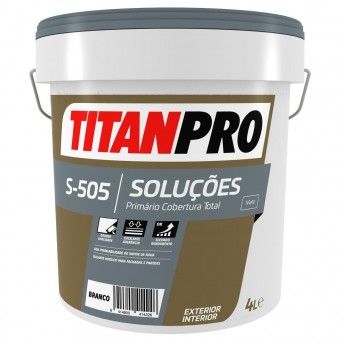PRIMRIO S-505 COBERTURA TOTAL BRANCO MATE [A33] 4L