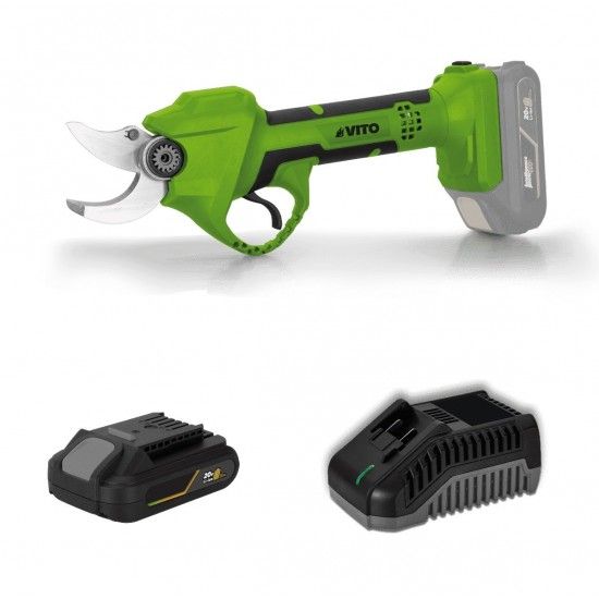 Tesoura poda brushless 1x2.0Ah  c/carregador  Ref PACK1EGOGARDEN VITO