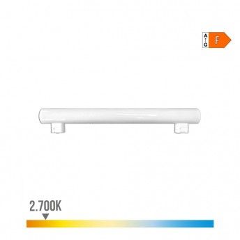 Lmpada led linestra 2 casquilhos s14s 7w 600lm 2700k luz quente 300x30x47mm ref 98807 EDM