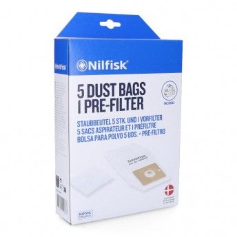 Sobresselente saco silex para aspirador ref 78952 NILFISK
