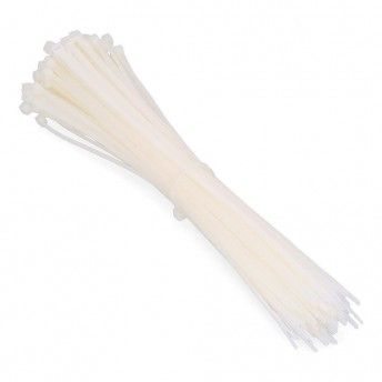 Abraadeira nylon bn 2,5x200mm branca 100un. ref. 48034 FISCHER