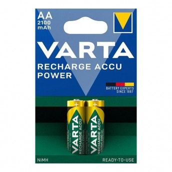 Blister 2 pilhas aa 2100mah recarregveis accu power ref 38673 VARTA
