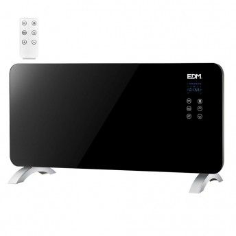 Aquecedor convector com frontal de vidro 2000w ref 07183 EDM