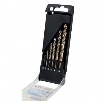 Jogo de 6 brocas de cobalto HSS-CO para o metal em gaiolas de plstico ref.DT4956-QZ DEWALT