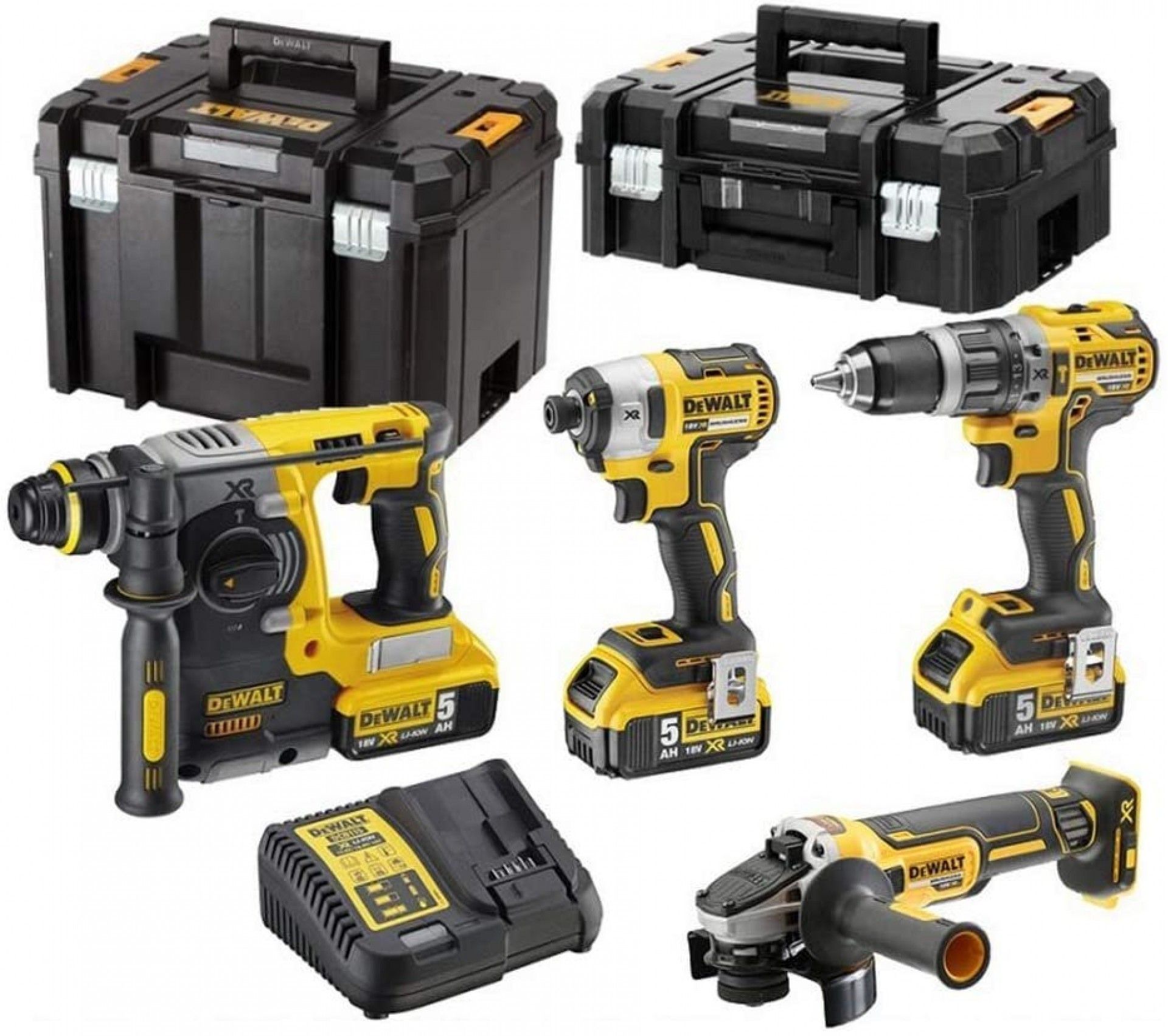 KIT DCK422P3T-QW 4 FERRAMENTAS + 3 BATERIAS DEWALT