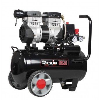 COMPRESSOR SILENCIOSO 24L 1.5HP 150L/M CA-PRO25SILENC CEVIK