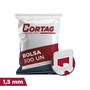 Nivelador Smart 1,5 mm bolsa 300p ref 62121 Cortag