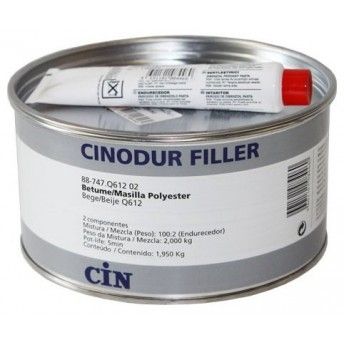 Betume poliester CINODUR Filler beije 1Kg Ref. 88-747 Cin