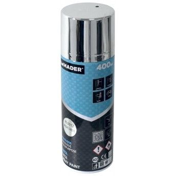 Tinta Spray, Multiusos, Cromado, 400ml ref. 79415 MADER