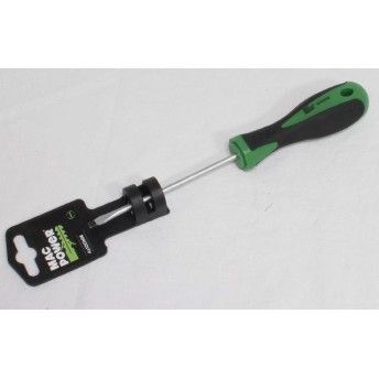Chave de Fendas, Ponta Magntica, Chrome Vanadium, 4x100mm  ref 66411 MAC POWER
